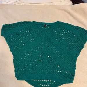 Express open- knit boho festival sweater sz small
